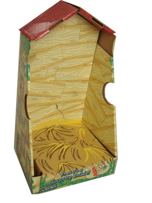 হালকা ওজনের পোর্টেবল কাস্টম কার্ডবোর্ড মার্কেট ডিসপ্লে পেপার বক্স